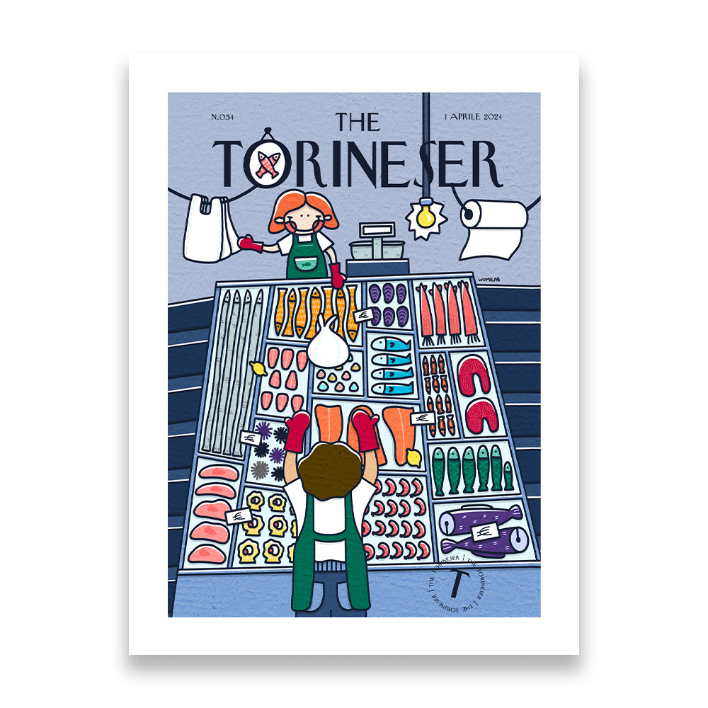 #54 "Pescato del giorno" di Michela Wu